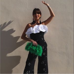 NWT Zara Textured Corset Top